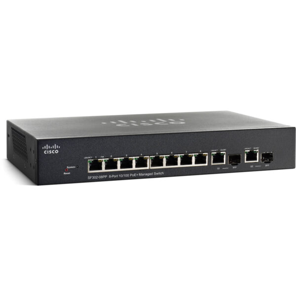 Cisco SB SF302-08PP 8-Port 10