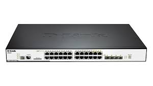 D-LINK 24-Port 10 100 PoE + 2 Gigabit Switch