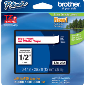 BROTHER LABEL CARTRIDGE 12MM