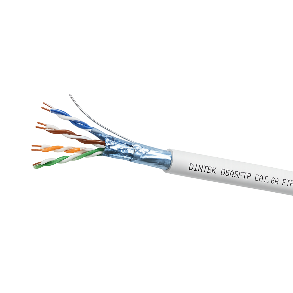 DINTEK D6ASFTP Cat6A Shielded Cable