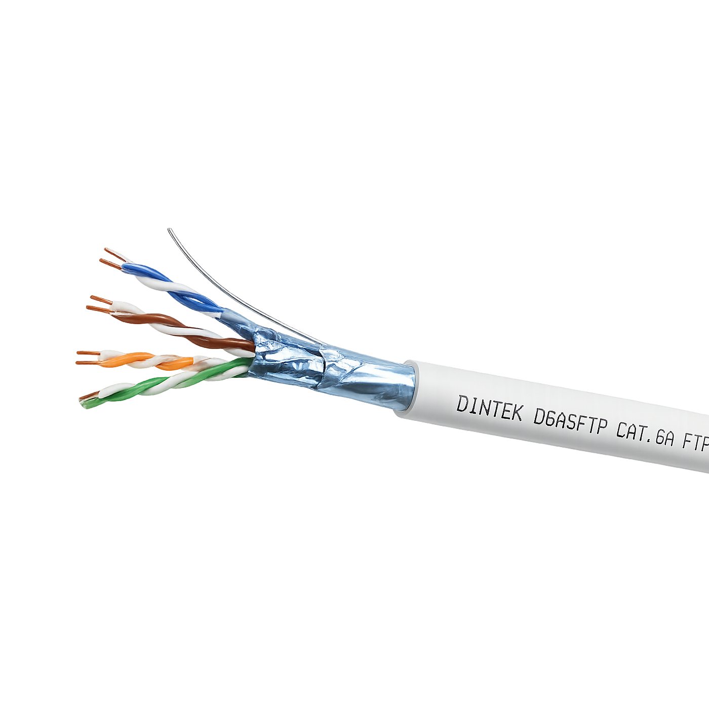 DINTEK D6ASFTP Cat6A Shielded Cable