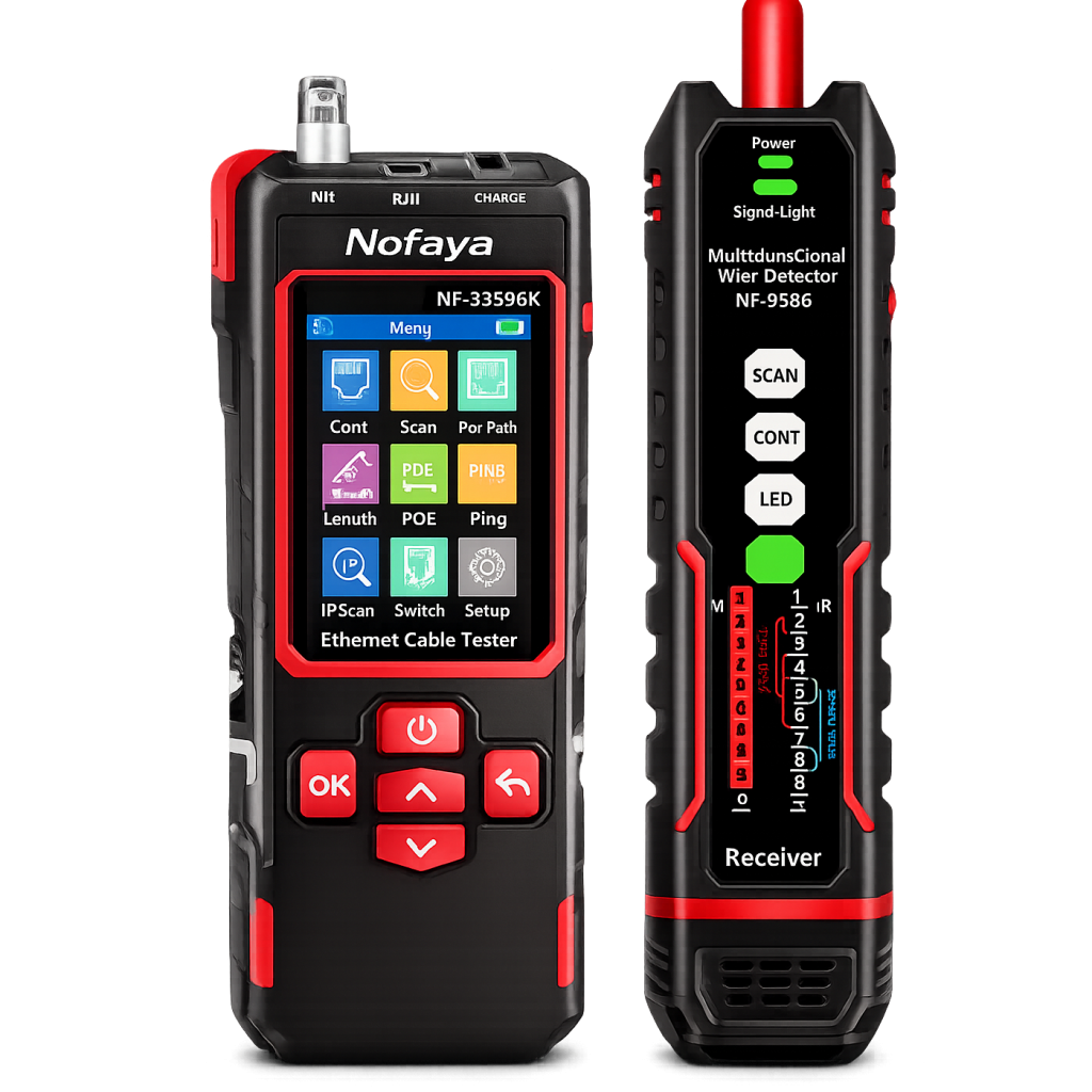 Nofaya NF-859GK Multifunction Network Cable Tester