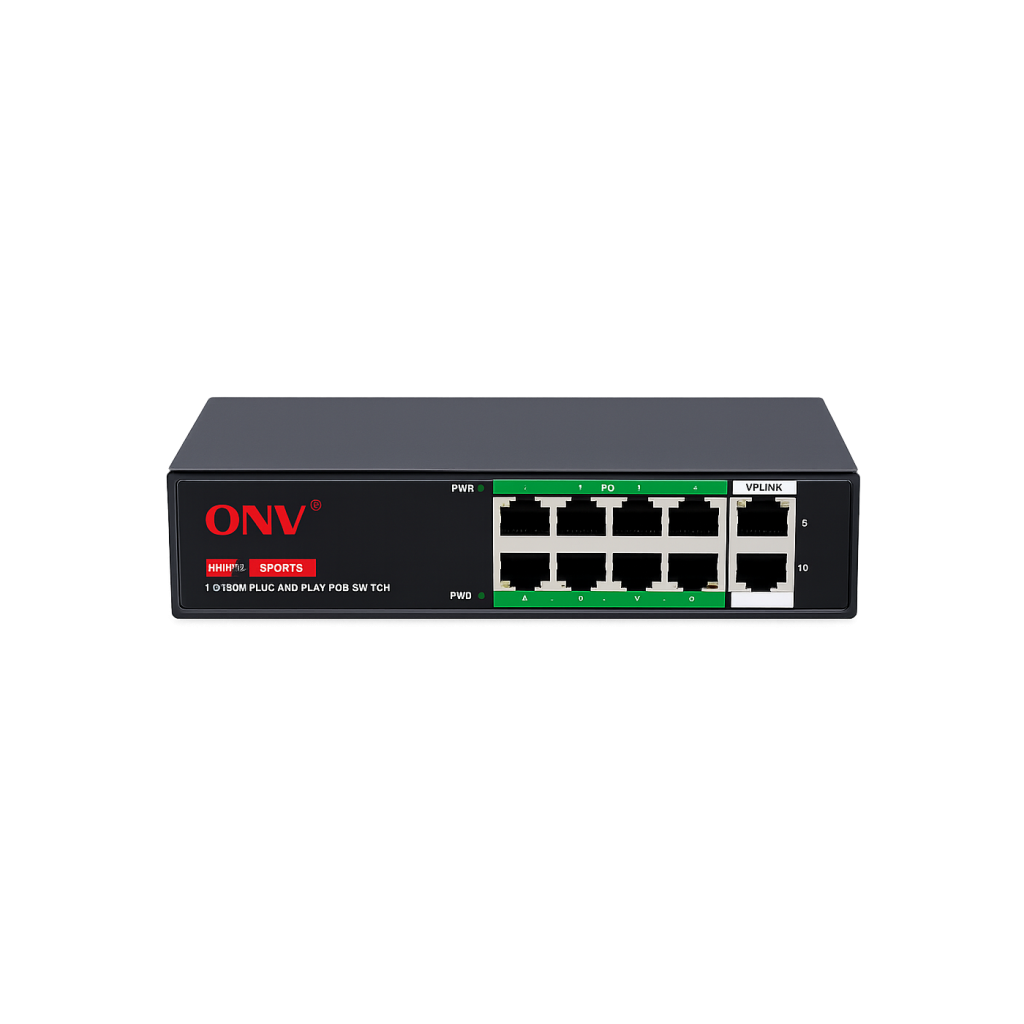 ONV H1108PLS 8-Port PoE Switch