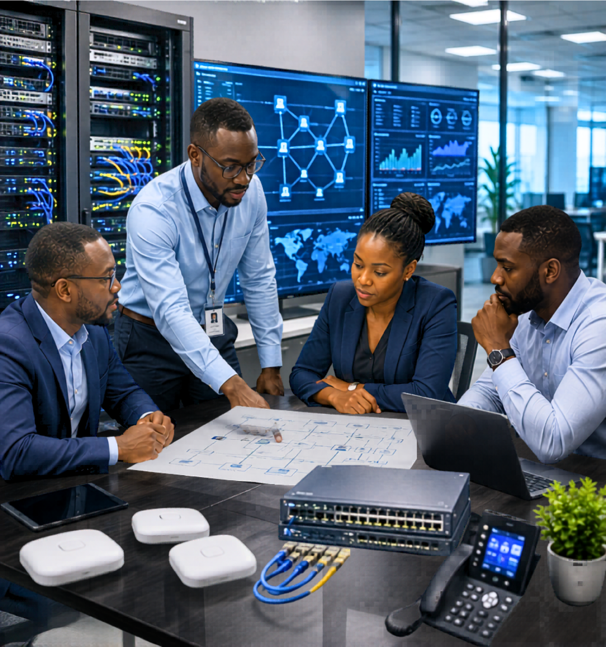 Right Network Infrastructure for Your Business in Nigeria