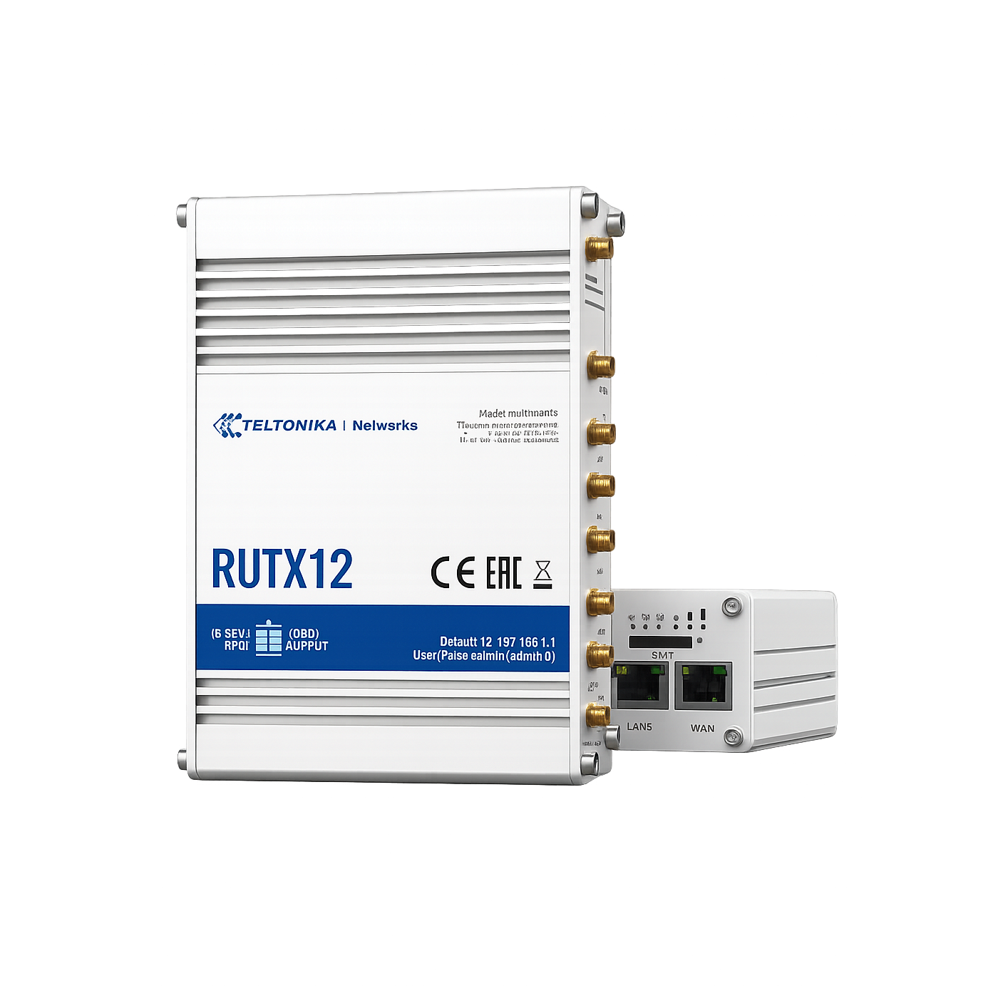 Teltonika RUTX12 Dual LTE Industrial Router
